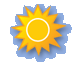 Bright and sunny